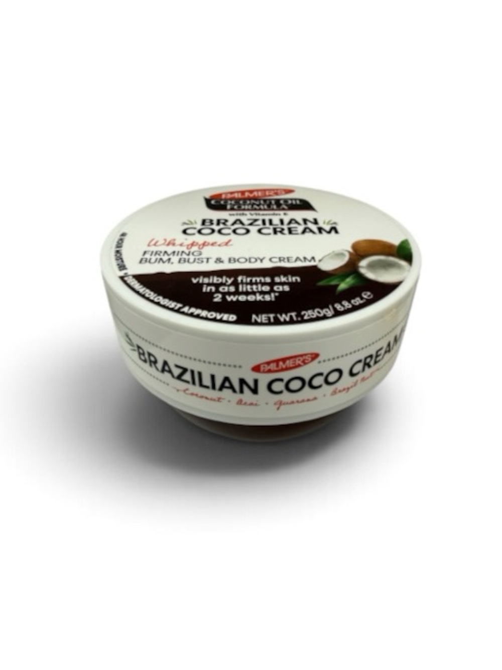 Brazilian Coco Cream Whipped Firming Body Cream - White